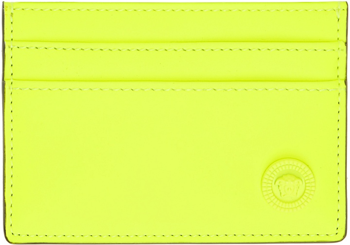 Photo: Versace Yellow Medusa Biggie Card Holder