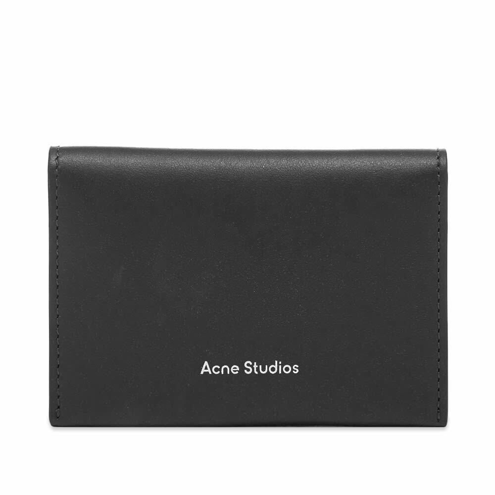 Photo: Acne Studios Men's Flap Card Holder in Black