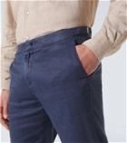 Loro Piana Linen and cotton slim pants
