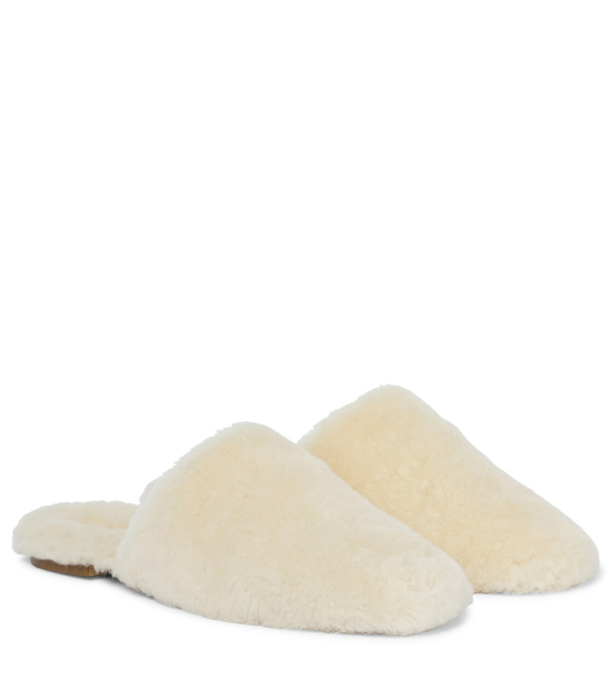 Aeyde Kelly shearling slippers