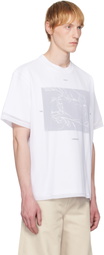 HELIOT EMIL White Pellucid T-shirt