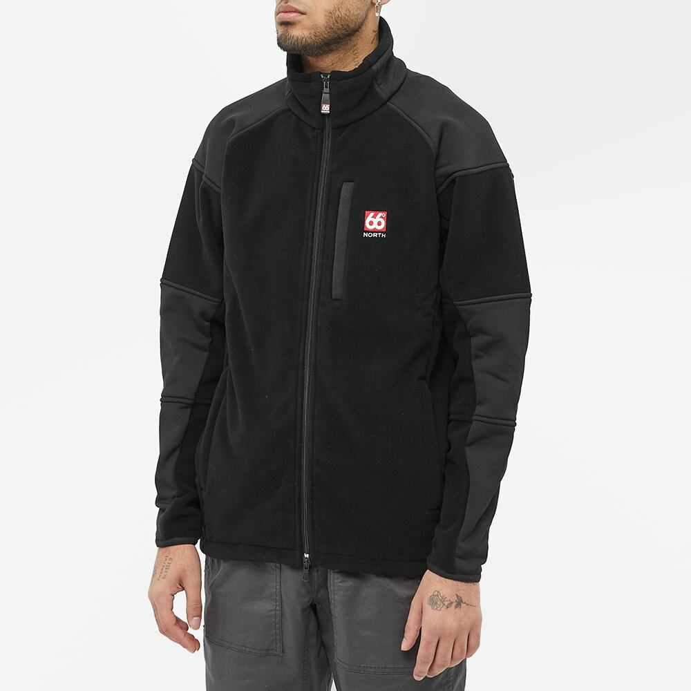 66° North Men's Tindur Technical Jacket in Black 66° North