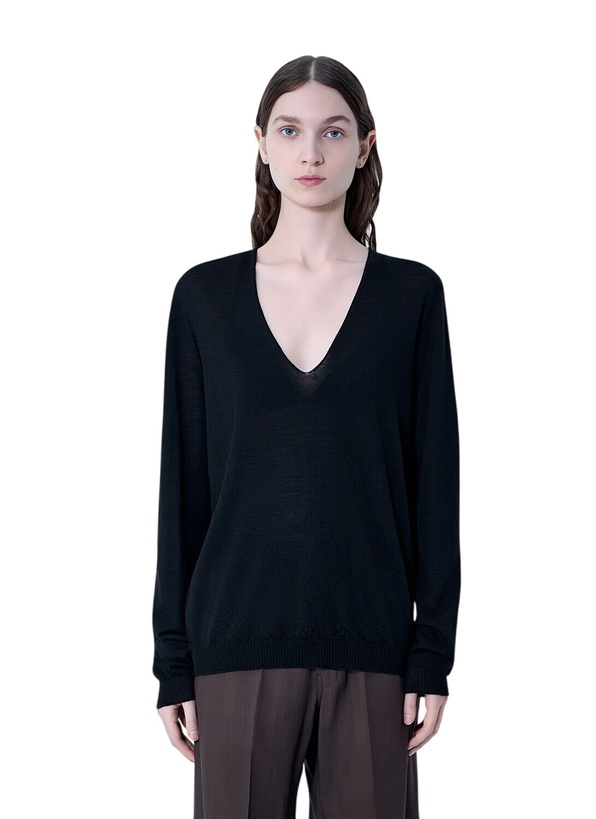 Photo: Rick Owens V Neck Pull Knit