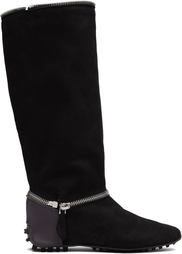 Photo: Kiko Kostadinov Black Modular Driving Boots