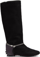 Kiko Kostadinov Black Modular Driving Boots