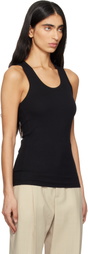 WARDROBE.NYC Black Ribbed Tank Top