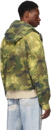 424 Khaki H Camo Jacket