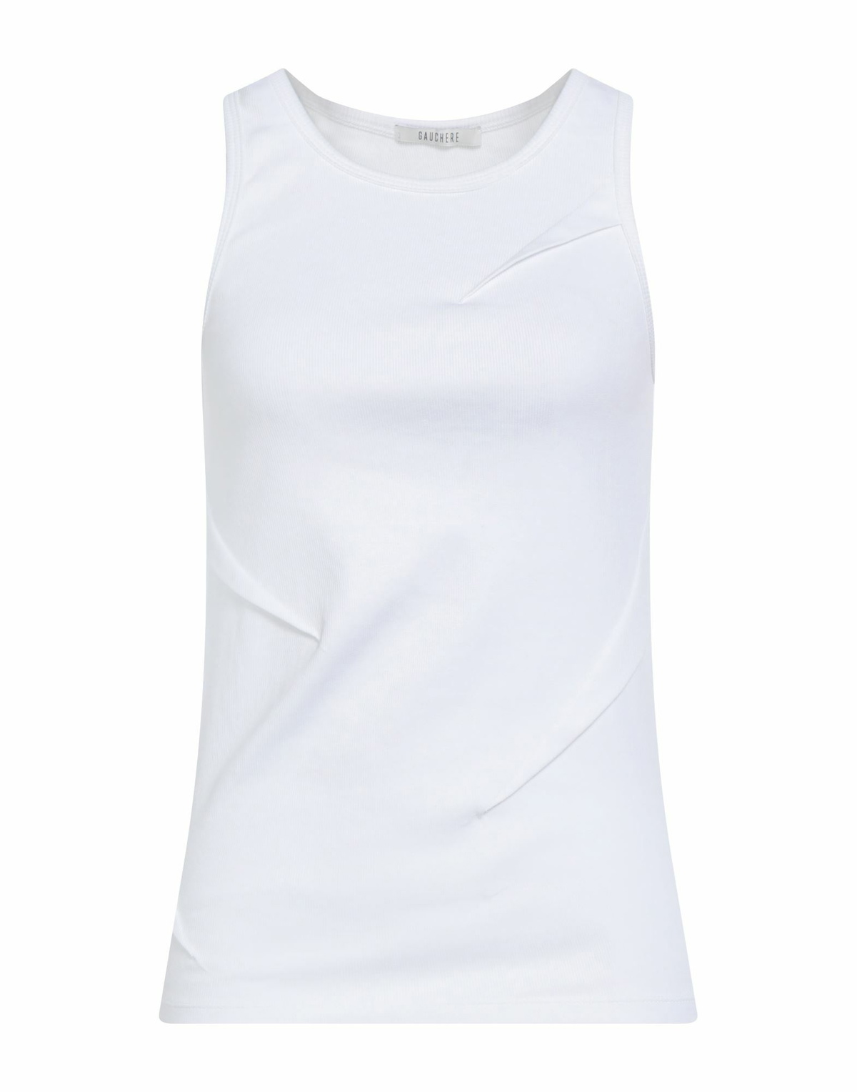 Gauchere Womens Tank top in White