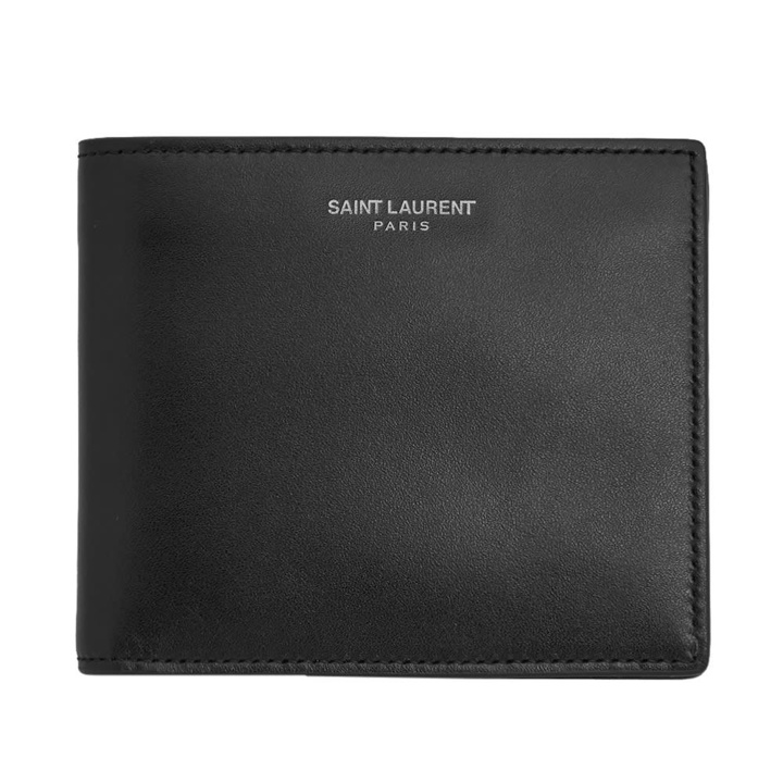Photo: Saint Laurent Smooth Leather Billfold Wallet