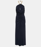 Veronica Beard Reze embellished ruched dress