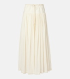 The Row Berenice cotton muslin wide-leg pants