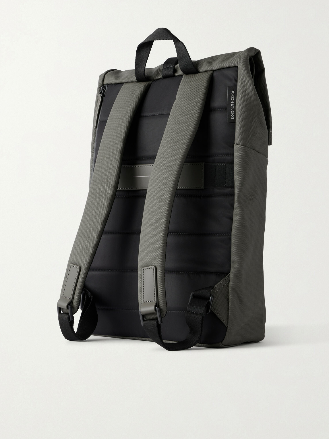 Horizn Studios - SoFo Rolltop X Waxed Cotton-Canvas Backpack