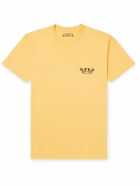 MANAAKI - Taniwha Logo-Print Cotton-Jersey T-Shirt - Yellow
