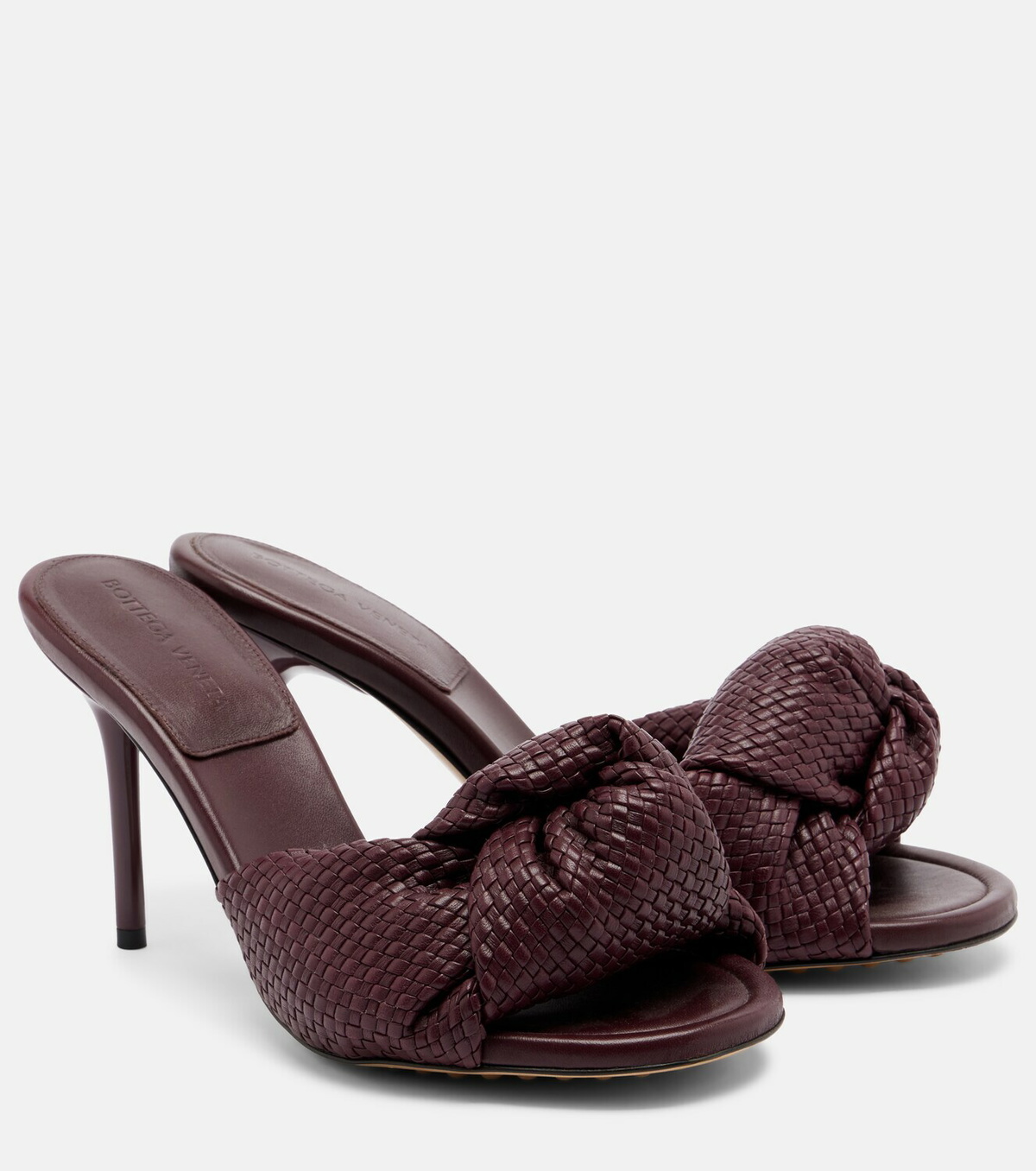 Bottega Veneta Cherry Intreccio leather sandals