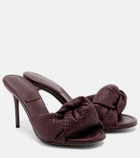 Bottega Veneta Cherry Intreccio leather sandals