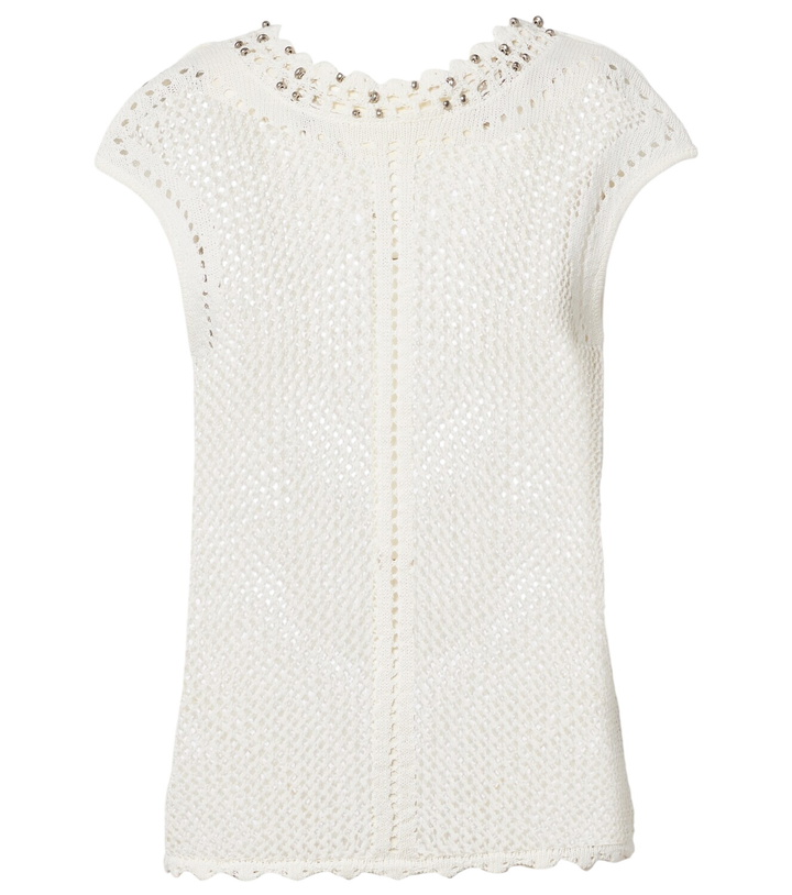 Photo: Isabel Marant Metorie crochet top
