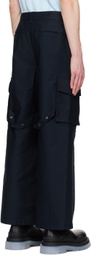 System Navy Tab Cargo Pants