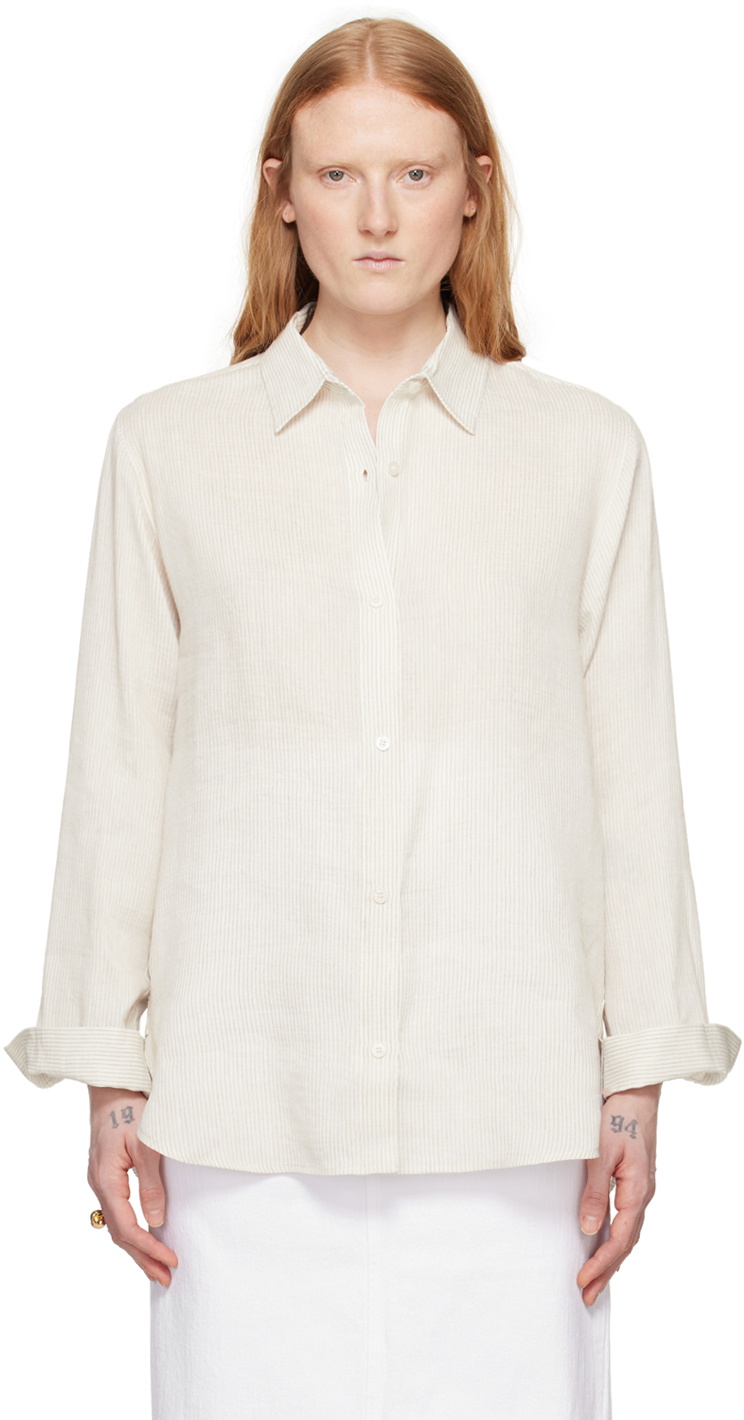 TOVE Beige Amal Shirt