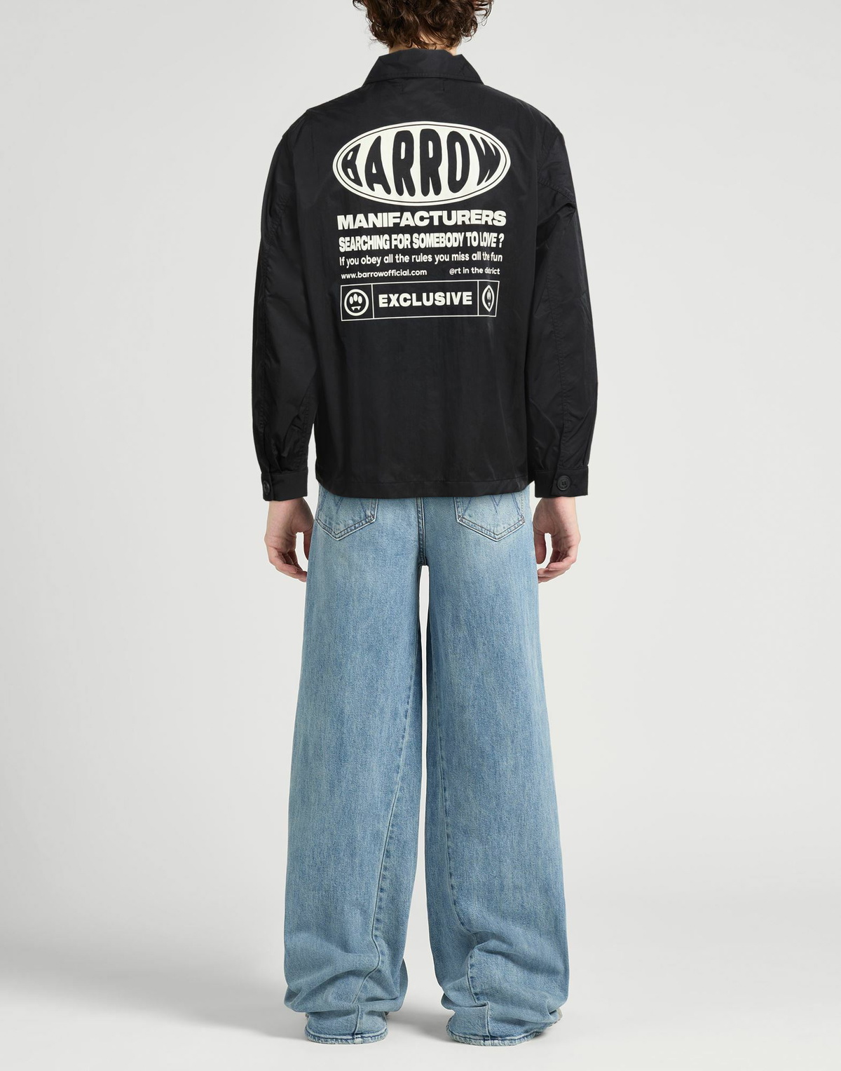Barrow Mens Shirt in Black
