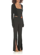 HERON PRESTON Gabardine Zip Pants