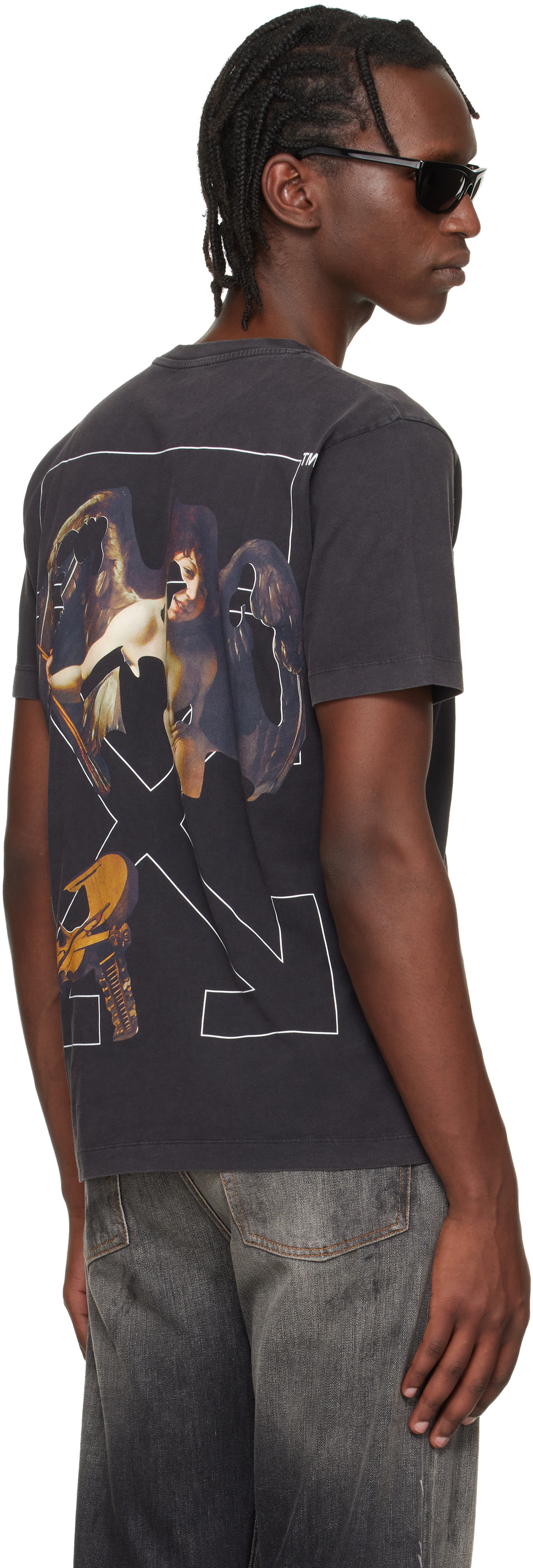 Off-White Black Cupid Arrow Slim T-shirt