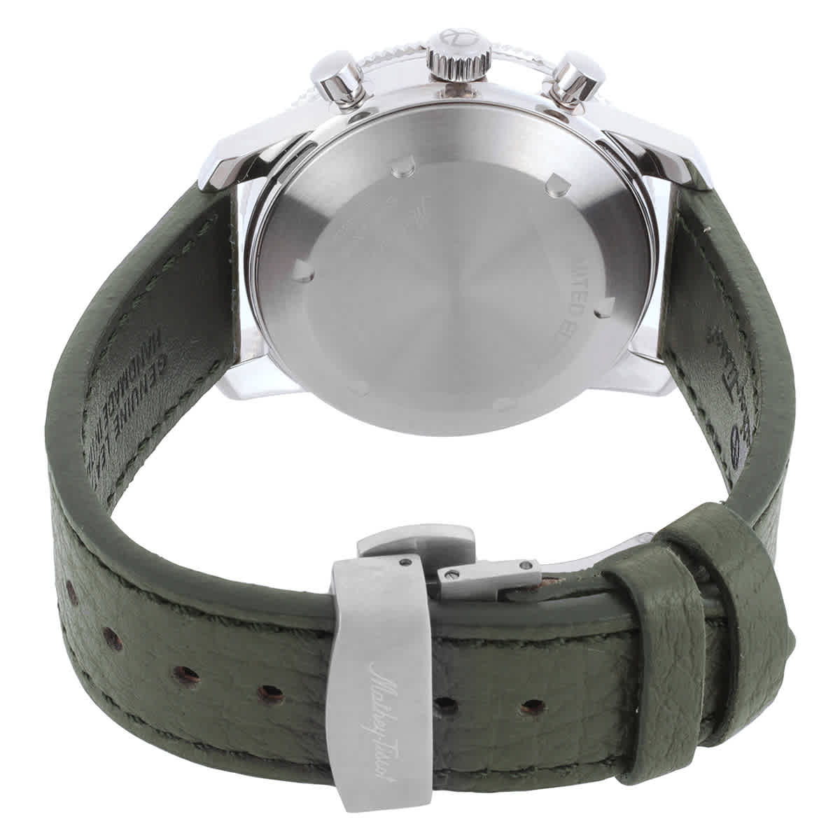 Mathey-Tissot 1968 Chronograph Automatic Green Dial Mens Watch H1968VE