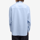 WTAPS Men's 10 Button Down Oxford Shirt in Blue