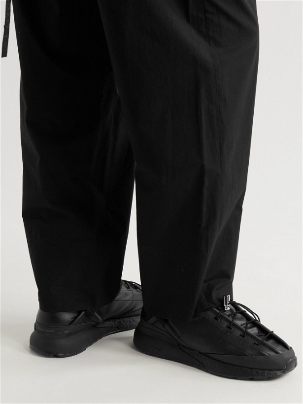 Photo: ADIDAS CONSORTIUM - Craig Green ZX 2K Phormar II Leather Sneakers - Black