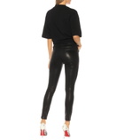 Frame - Le High Skinny leather pants