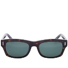 Sub Sun Men's SUB001 Sunglasses in Brown Tortoise/Green