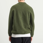 Universal Works Men's Presented by END. Wool Fleece Adv Cardigan in Olive