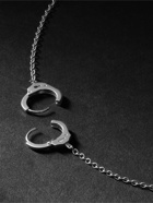 Maria Tash - Handcuff 8mm 14-Karat White Gold Necklace