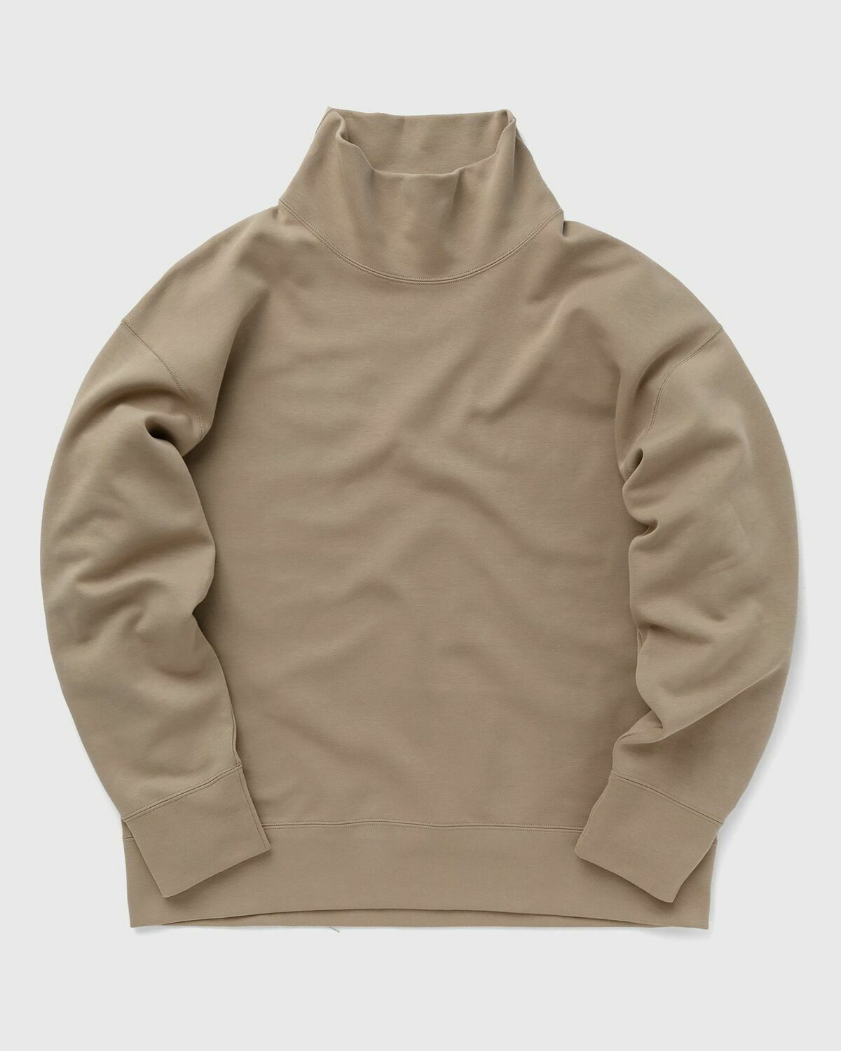 Nike Tech Fleece Reimagined Oversized Turtleneck Sweatshirt Brown Sweatshirts Nike