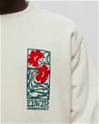 Edwin Garden Society Sweat Green/Beige - Mens - Sweatshirts