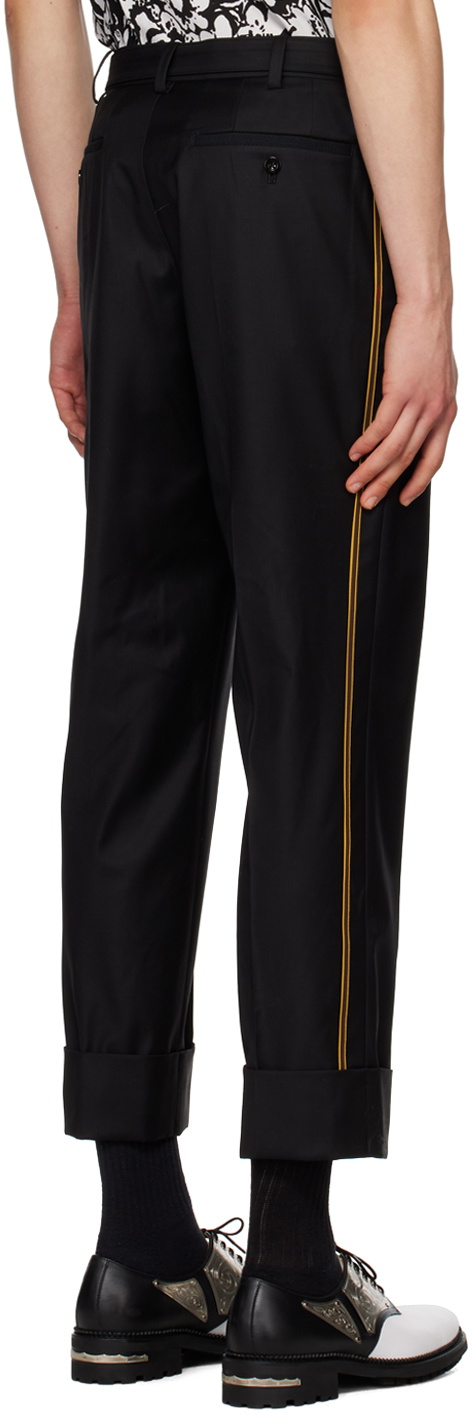 sacai Black Trim Trousers Sacai