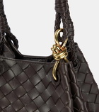 Bottega Veneta Andiamo Parachute Small Intrecciato leather shoulder bag