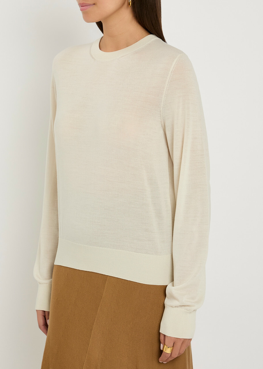Wardrobe.nyc Wool Jumper Off White