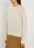 Wardrobe.nyc Wool Jumper Off White