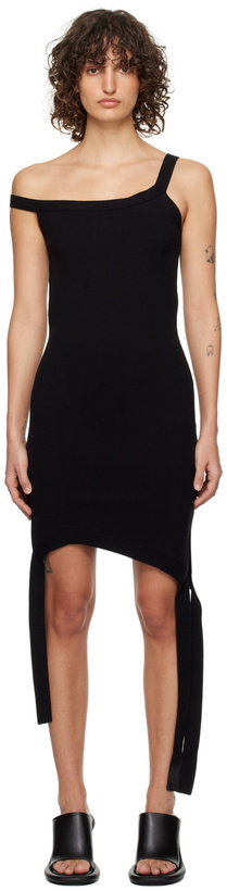 Photo: JW Anderson Black Deconstructed Minidress