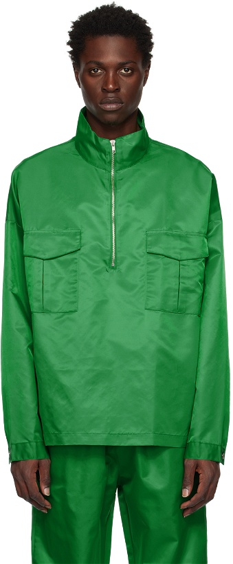 Photo: The Frankie Shop Green Kevin Jacket