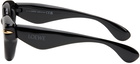 LOEWE Black Inflated Round Sunglasses