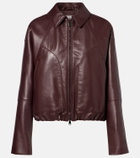Brunello Cucinelli Leather jacket