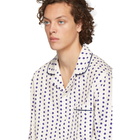 Blue Blue Japan White Komon Room Shirt