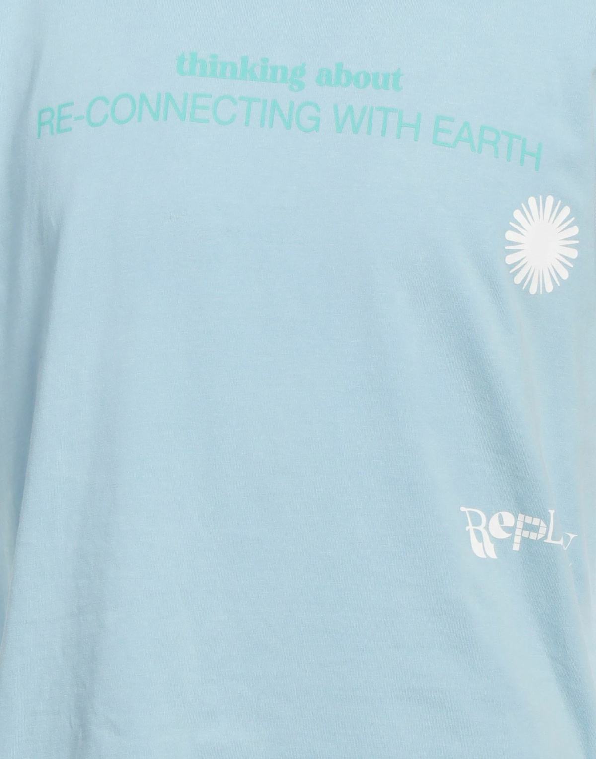 Replay Mens T-shirt Sky in Blue
