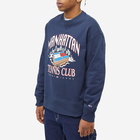 Tommy Jeans Men's Tennis Club Crew Sweat in Navy