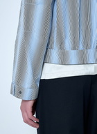 Dries Van Noten Striped Zip-Up Jacket
