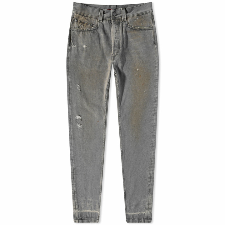 Photo: Palm Angels Men's Greu Wash Jean in Dark Grey