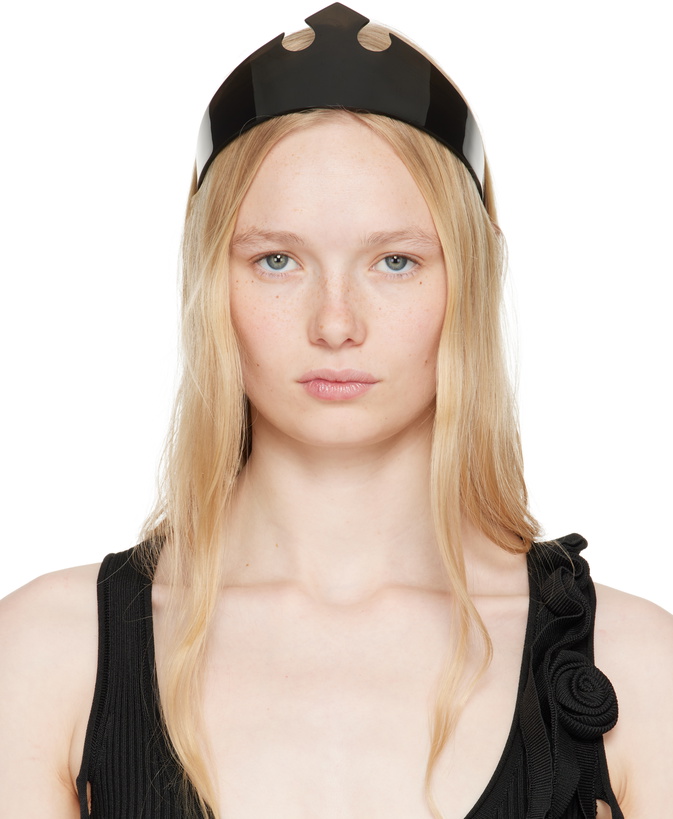 Photo: Coperni Black Disney Crown Headband