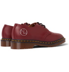 Undercover - Dr. Martens 1461 Printed Leather Derby Shoes - Red