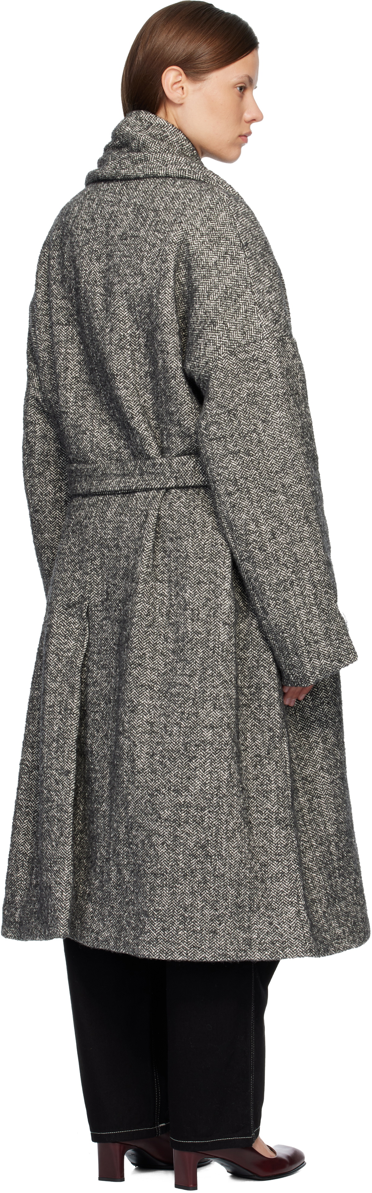 CASEY CASEY Gray Great Coat
